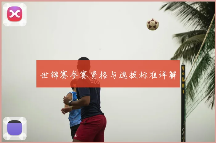 世锦赛参赛资格与选拔标准详解